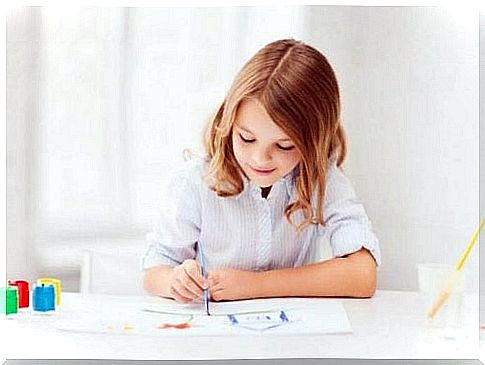 child drawing 