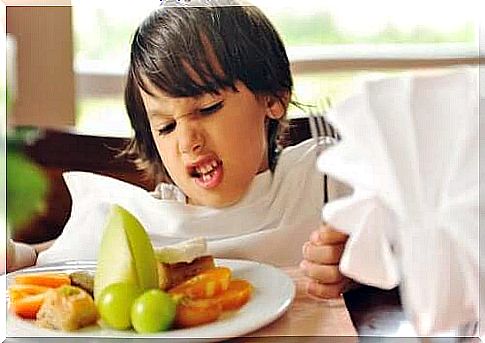Selective eating disorder in childhood