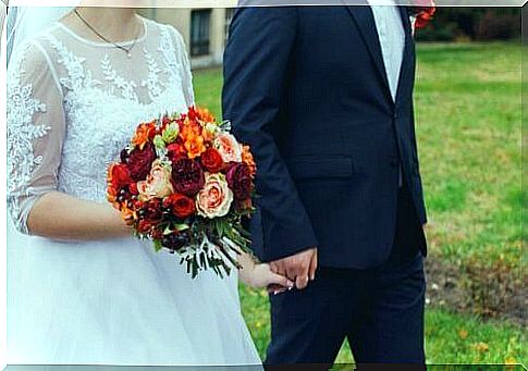 Why do brides dress in white on their wedding day?